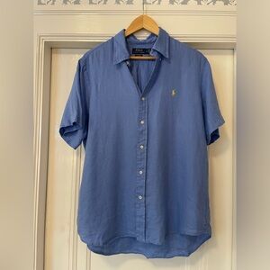 Ralph Lauren classic fit linen shirt